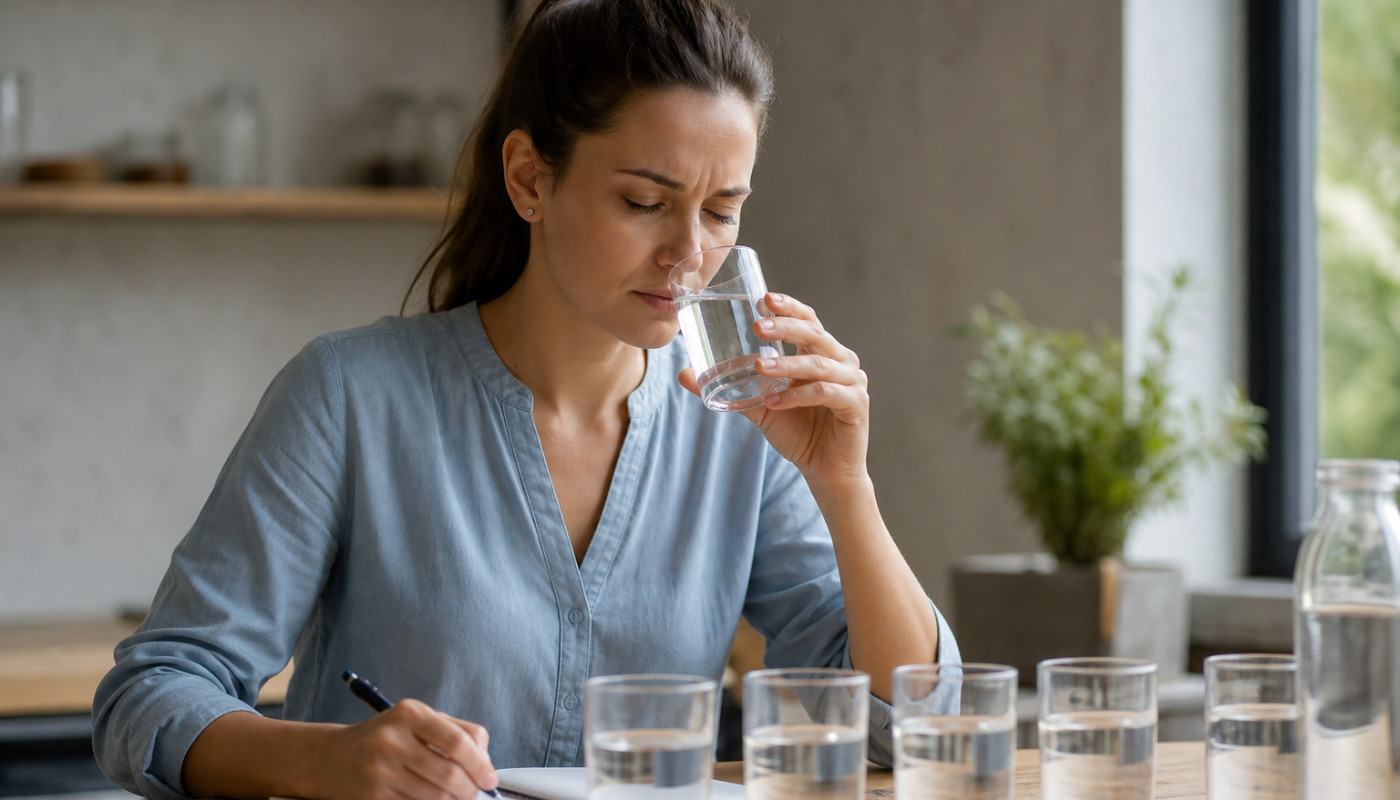 Peut-on vraiment reconnaître une eau douce au goût ?